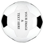 Personalisiertes individuelles Foto Fußball (Gedreht)