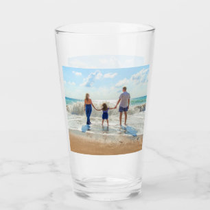 Personalisiertes, individuelles Foto Glas