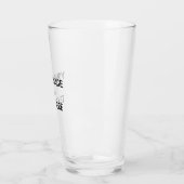 Personalisiertes individuelles Foto Glas (Links)