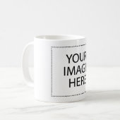 Personalisiertes individuelles Foto Kaffeetasse (Vorderseite Links)