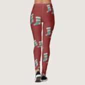 Personalisiertes individuelles Foto Leggings (Rückseite)