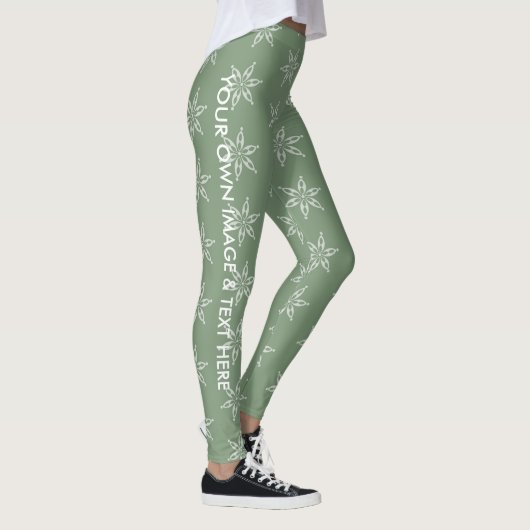 Personalisiertes individuelles Foto Leggings (Rechts)