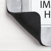 Personalisiertes individuelles Foto Mousepad (Ecke)
