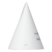 Personalisiertes individuelles Foto Partyhütchen (Links)