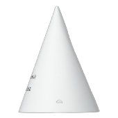 Personalisiertes individuelles Foto Partyhütchen (Rechts)