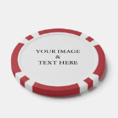 Personalisiertes individuelles Foto Pokerchips (Einzeln)