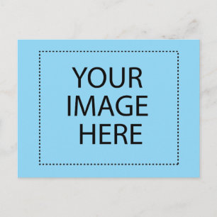 Personalisiertes individuelles Foto Postkarte