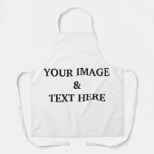 Personalisiertes individuelles Foto Schürze (Vorderseite)
