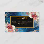 Personalisiertes individuelles Foto- und Textgesch Visitenkarte (Vorderseite)