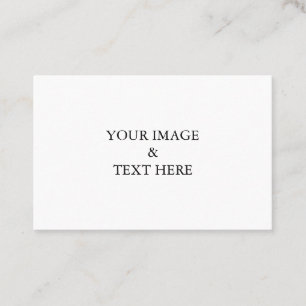 Personalisiertes individuelles Foto Visitenkarte