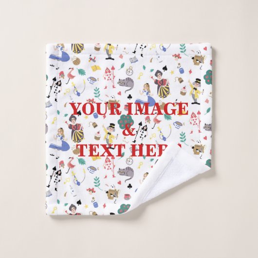Personalisiertes individuelles Foto Wash Tuch (Waschlappen)