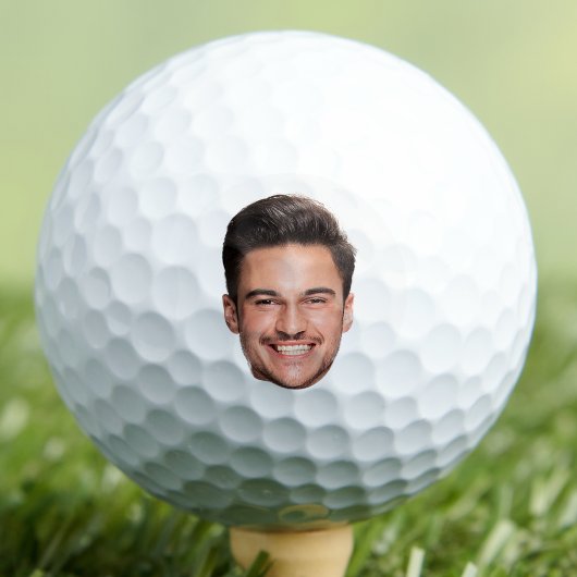 Personalisiertes individuelles Gesicht Golfball