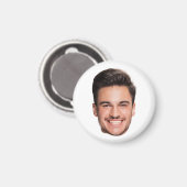 Personalisiertes individuelles Gesicht Magnet (Vorderseite/Rückseite)