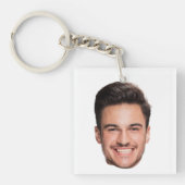 Personalisiertes individuelles Gesicht Schlüsselanhänger (Vorderseite)