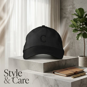Personalisiertes individuelles Monogramm Bestickte Baseballkappe