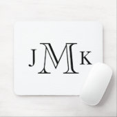 Personalisiertes individuelles Monogramm Mousepad (Mit Mouse)