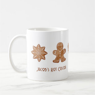 Personalisiertes Ingwerbrot-Weihnachtsfest für Kin Kaffeetasse
