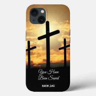 Personalisiertes iPhone 13 Fall Christentum Cross Case-Mate iPhone Hülle