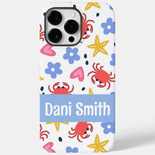 Personalisiertes iPhone 14 Pro Max Gehäuse Case-Mate iPhone Hülle (Rückseite)