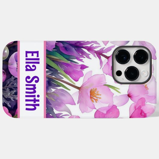 Personalisiertes iPhone 14 Pro Max Gehäuse Case-Mate iPhone Hülle (Rückseite (Horizontal))