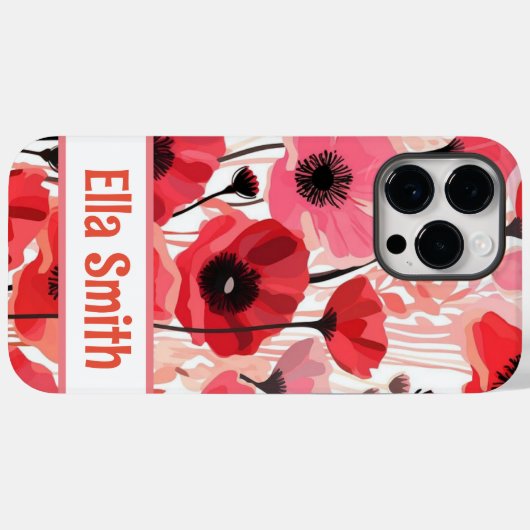 Personalisiertes iPhone 14 Pro Max Gehäuse Case-Mate iPhone Hülle (Rückseite (Horizontal))