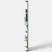 Personalisiertes iPhone 14 Pro Max Gehäuse floral Case-Mate iPhone Hülle (Rückseite / Links)