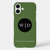 Personalisiertes iPhone 16 Plus Fall mit Ihrem Nam Case-Mate iPhone Hülle (Rückseite)