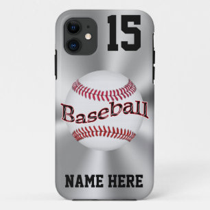 Personalisiertes iPhone 5S Baseball Hüllen NAME, N