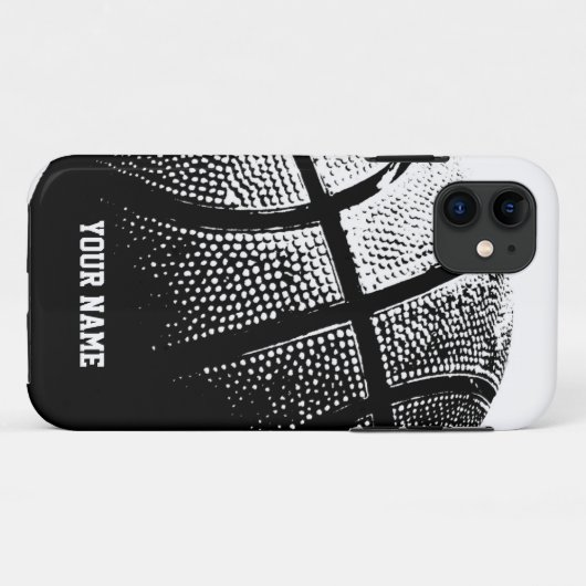Personalisiertes iPhone | Basketball Case-Mate iPhone Hülle (Rückseite (Horizontal))