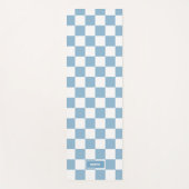 Personalisiertes Iris Baby Blue Yogamatte (Vorderseite)