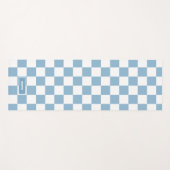 Personalisiertes Iris Baby Blue Yogamatte (Vorderseite (Horizontal))