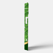 Personalisiertes Irisch-grünes Kleeblatt Case-Mate iPhone Hülle (Rückseite / Rechts)