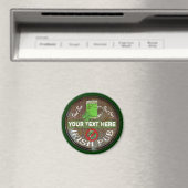 Personalisiertes irisches Pub-Schild Magnet (In Situ (Geschirrspüler))
