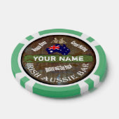 Personalisiertes irisches Pub-Zeichen Pokerchips (Einzeln)