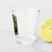 Personalisiertes irisches Pub-Zeichen Schnapsglas (Rechts)
