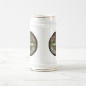 Personalisiertes irisches Pubzeichen Bierglas (Mittel)