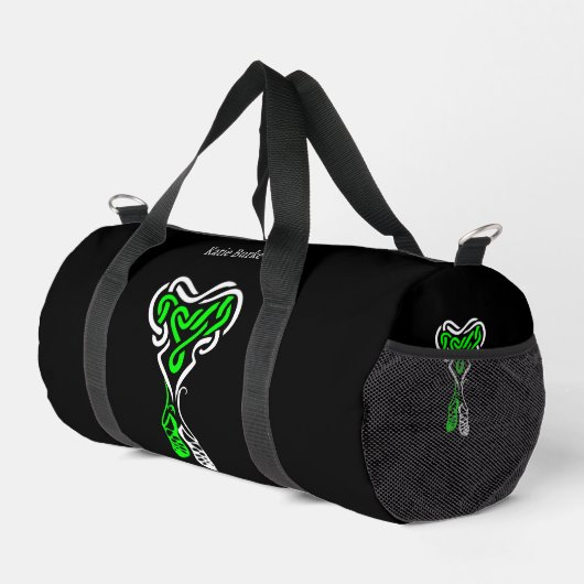 Personalisiertes irisches Tanzen Duffle Bag (Rechte Ecke)