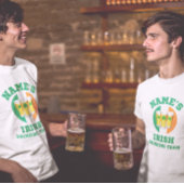 Personalisiertes irisches Trinkteam 3 T-Shirt