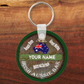 Personalisiertes Irish Aussie Pub-Zeichen Schlüsselanhänger (Vorderseite)