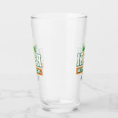 Personalisiertes Irish Drink Team Pint Glass Glas (Rechts)