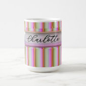 Personalisiertes Irisierendes Glas Individueller N Kaffeetasse (Mittel)