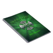 Personalisiertes Irland Celtic Cross Notizblock (Rechte Seite)