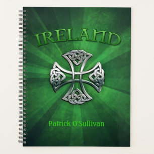 Personalisiertes Irland Celtic Cross Planer