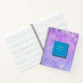 Personalisiertes Irritationsmuster Notizblock (Innenseite)