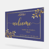 Personalisiertes islamisches Hochzeitssymbol - Akr Acrylschild (Winkel)