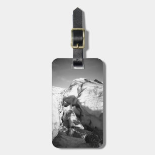 Personalisiertes Island b/w Gletscher- Gepäckanhän Gepäckanhänger