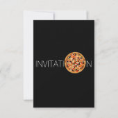 Personalisiertes italienisches Essen Abendessen Pi Einladung (Vorderseite)