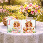 Personalisiertes J Candy-Geschenk für Mädchen Notizblock