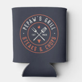 Personalisiertes Jahr der Pepaer Grill Dosenkühler (Rückseite)