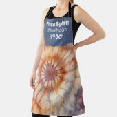 Personalisiertes Jahr Hippie-Mehrfach-Print-Schürz Schürze (InSitu)